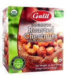 Galil Organic Roasted Chestnuts - 3.5 Oz Bags (Pack Of 6) - Gluten Free, All Natural, Vegan Snack - Perfect for Snacking, Baking, and Cooking - No Preservatives - Buy Online on SooperMarket.com