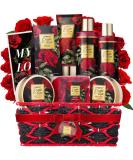 Fathers Day Gifts from Daughter and Son  Spa Bath and Body Gift Set  Exotic Rose Gift Basket for Women & Men  Thank You  Birthday  Mom  Personalized Gifts with Body Scrub  Bubble Bath  Lotion & More - Buy Online on SooperMarket.com