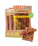 Carnello Kausstangen dog grain free - alpine luck happiness streak - dog treats dogs chewing articles - Hundeleckerli grain -free - recoverable bag (3 x 5 pieces) - Buy Online on SooperMarket.com