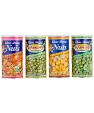 Khao Shong Snack Mix Box - Crispy Crackers Peanuts & Beans 990g (4 Cans) - Perfect On-the-Go Snack - Japanese Mix - Buy Online on SooperMarket.com