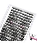 280 Pcs Cluster & Wispy Individual Lashes 40D-D-0.07-14 mm | DIY At-Home C D Curl Bottom Lashes - Buy Online on SooperMarket.com
