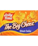 Jolly Time Big Cheez Cheddar Cheese Microwave Popcorn - 3-count Boxes (Pack of 3) - 9 Pack, 3.2 oz - Cheddar-Cheese Flavor - Buy Online on SooperMarket.com