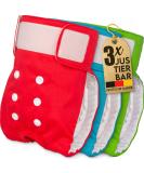 Dog is K nig dog diapers for bitches 3 pcs Suction -strong rigidity pants for bitches 3 -way adjustable for fixed seat - environmentally friendly dog diapers with heat & incontinence red |Blue |Green L (50 - 65cm) - Buy Online on SooperMarket.com