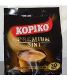 Kopiko Instant Premium 3 in 1 Coffee with Non Dairy Creamer and Sugar 30 Count Per Bag - Buy Online on SooperMarket.com