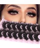 False Eyelashes Thick 20MM Lashes Mink Fluffy Volume 3D Fake Eyelashes Dramatic Full Long Faux Mink Eye Lashes Pack 8 Pairs Big Curly False Lash ALICROWN Accept Me (01C) - Buy Online on SooperMarket.com