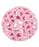 Dance pattern Ballet Duttnetz - Mila - with glittering stones and hair tie - pink - node network for thick and thin hair - women and children pink 1 piece (1 Pack) - Buy Online on SooperMarket.com