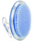 Dylonic Exfoliating Body Scrub Razor Bump Brush + Ingrown Hairs Treatment Pads - After Waxing Skin Care Exfoliator for Body Shaving Irritation, Strawberry Legs, Armpit, Bikini Body Exfoliator Scrubber 1pk Blue - Buy Online on SooperMarket.com
