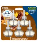 Glade PlugIns Refills Air Freshener, Scented and Essential Oils for Home and Bathroom, Cashmere Woods, 3.35 Fl Oz, 5 Count Cashmere Woods 0.67 Fl Oz (Pack of 5) - Buy Online on SooperMarket.com