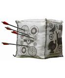 Shot Stoppa Fill-Yourself Archery Target Cube - Stops Arrows & Crossbow Bolts at 10ft - Easy 2-Finger Removal - Buy Online on SooperMarket.com