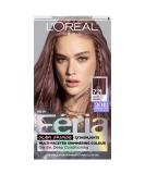 L'Oreal Paris Feria Dusty Mauve Hair Color - Silver & Pinks | Permanent Multi-Faceted Shimmering Formula - 1 Count - Buy Online on SooperMarket.com
