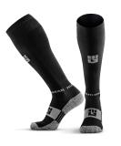 MudGear Premium Compression Socks - OCR Socks, Compression Socks for Women, Compression Socks for Men, Trail Running Socks Black/Gray Large - Buy Online on SooperMarket.com