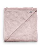 Ehrenkind Hooded Towel - Soft Organic Cotton Baby Bath Towel 100x100 cm in Rose | Perfect Newborn Gift & Essential Baby Equipment - Buy Online on SooperMarket.com