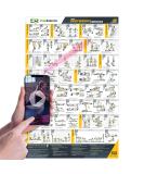 EverStretch Bodyweight Workout Poster - Large 23 x 35 | Video Instructions & Laminated Chart | Home Gym Exercise Poster - Buy Online on SooperMarket.com