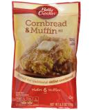 Betty Crocker Authentic Cornbread & Muffin Mix 6.5oz Pouches - Pack of 6 - Buy Online on SooperMarket.com