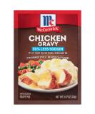 McCormick 30% Less Sodium Chicken Gravy Mix, 0.87 oz (Pack of 12) - Buy Online on SooperMarket.com