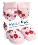 Mocc Ons 18-24 Months Floral Ditsy Slipper Socks with Washable Leather Sole - Buy Online on SooperMarket.com