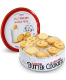 Gluten Free Sugar Free Butter Cookies Variety Tin 36 Count Traditional Danish Butter Cookies, No Preservatives No Coloring Premium Assorted Gluten Free Cookies for Diabetics (1 Pk, 12 Ounce) 12 Ounce (Pack of 1) - Buy Online on SooperMarket.com
