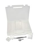 55-Piece Bead Organizer Carrying Case with Removable Compartments, Scoop, and Tweezer - Buy Online on SooperMarket.com