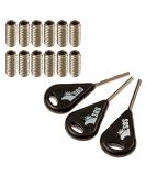 Santa Barbara Surfing SBS Surf Fin Key & Futures Fin Screw (3 Key & 12 Future Screws) - Buy Online on SooperMarket.com