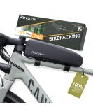 Rovativ bike packing top pipe pocket 1.8 liters 100% waterproof - Top Tube Bag - Extra Fixed Support - New Zipper - For Gravel Bike Racing Bike MTB - Buy Online on SooperMarket.com