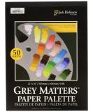 Jack Richeson Grey Matters Paper Palette, 12 by 16-Inch, 50 Sheets - JACK-100281 - Buy Online on SooperMarket.com