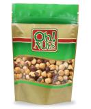 Oh! Nuts Dry Roasted Salted Hazelnuts (Filberts) - 2LB Bulk Resealable Bag | Healthy Whole Crunchy Snack | Keto, Paleo, Vegan, Kosher Friendly - Buy Online on SooperMarket.com