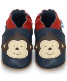 Baby Shoes with Soft Sole - Baby Girl Shoes - Baby Boy Shoes - Leather Toddler Shoes - Baby Walking Shoes 2-3 Years Monkey - Buy Online on SooperMarket.com