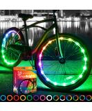 Brightz WheelBrightz LED Bike Wheel Lights  Pack of 2 Tire Lights  Bright Colorful Bicycle Light Decoration Accessories  Bike Wheel Lights Front and Back for Riding at Night  Fun for Kids & Adults Color Morphing - Buy Online on SooperMarket.com