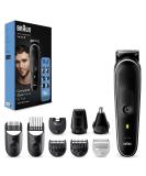 Braun All-In-One Beard Care Bodygroomer Set Beard Trimmer Trimmer/Hair Clipper Men Hair Clippers Waterproof Rechargeable 100 Min. Wireless Run Time Gift Man MGK5410 Black / Grey MGK5410 - Buy Online on SooperMarket.com