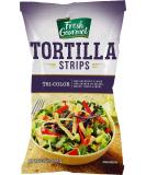 Fresh Gourmet Tri | Color Tortilla Strips | 1 Pound | Low Carb | Crunchy Snack and Salad Topper Tortilla Strips Tri-Color 16 Ounce (Pack of 1) - Buy Online on SooperMarket.com