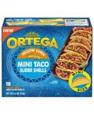 Ortega Mini Taco Slider Shells Yellow Corn 4.4 oz - 18 Count - Buy Online on SooperMarket.com