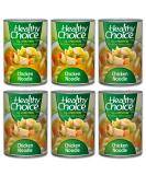 Healthy Choice Chicken Noodle Soup 15 oz - Pack of 6 - Buy Online on SooperMarket.com