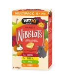 VETIQ Nibblots Treats for Small Animals Variety (4x30g) Rabbit Food Guinea Pig Food Hamster Food Gerbil Food Rat Food Healthy Treats for Skin and Coat - Buy Online on SooperMarket.com