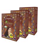 Kangana Dark Brown Henna Powder for 100% Grey Coverage - 6 Pouches x 180g - Pack of 3 - Buy Online on SooperMarket.com