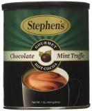 Stephen's Gourmet Hot Cocoa, Chocolate Mint Truffle - 1lb. Canister Mint 1 Pound (Pack of 1) - Buy Online on SooperMarket.com