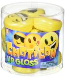 Buy Rhode Island Novelty Emoticon Lip Gloss - 12 Pieces 1.75 Inch | International Shipping Available - Buy Online on SooperMarket.com