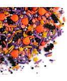 Sweets Indeed Sprinkles - Halloween Sprinkles - Cake Sprinkles - Gluten-Free Sprinkles for Baking - Cupcake and Cake Topper - Sprinkle Mix - Sprinklefetti - Toil & Trouble - 6 ounces - Buy Online on SooperMarket.com