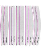 FANDAMEI 10 Pcs in 5 Shapes Professional Nail Files 100/180 Grit Double Sided Polishing Sanding for Manicure Home and Salon 10 Unit (Lot de 1) 10.0 - Buy Online on SooperMarket.com