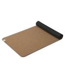 Gaiam Yoga Mat Cork - Great for Hot Yoga, Pilates (68-Inch x 24-Inch x 5mm Thick) - Buy Online on SooperMarket.com