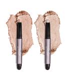 Julep Eyeshadow 101 Cr me to Powder Waterproof Eyeshadow Stick Duo - Champagne Shimmer & Pearl Shimmer - Buy Online on SooperMarket.com