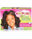 African Pride Dream Kids Olive Miracle Relaxer Regular - With Olive Oil for Strong & Protected Hair - 1 Kit - Buy Online on SooperMarket.com