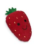 Petface Strawberry Plush Cat Toy - Soft & Engaging Toy for Cats | Ideal for Interactive Play | Shop Internationally - Buy Online on SooperMarket.com