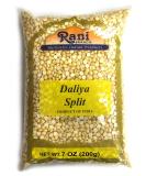 Rani Daliya Split (Roasted Chickpeas) 7oz (200g) - All Natural & Vegan | Indian Origin - Buy Online on SooperMarket.com