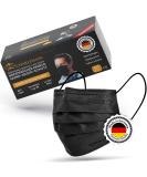 Buy Charlemain 50x Black Medical Masks - EN 14683 Type IIR BFE 99.9% Latex-Free 3-Layer Protection | International Shipping - Buy Online on SooperMarket.com