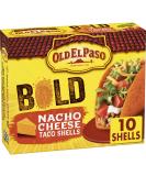 Old El Paso Stand 'N Stuff Bold Nacho Cheese Flavored Taco Shells 10ct, Pack of 6 - Buy Online on SooperMarket.com