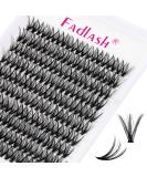 42D 0.07 D Curl Individual Cluster Eyelashes - 12mm Artificial Eyelash Extensions for Beginners - Perfect Eyelash Bushes for Stunning Volume - Buy Online on SooperMarket.com