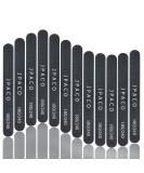 JPACO Nail Files 180 240 Grit Double Sided Emery Board Set - 12 Pack | For Natural, Acrylic, Poly Nail Gel Nails | Washable & Professional Manicure Tools - Buy Online on SooperMarket.com