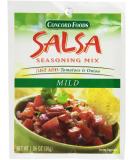 Concord Salsa Mix Mild - 3 of 1.06 oz pouches 1.06 Ounce (Pack of 1) - Buy Online on SooperMarket.com