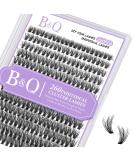 Lash Cluster Single Lashes | 280 PCS 3D Fluffy Wimpern Extensions | DIY 30D & 40D Mix - Natural Look - Buy Online on SooperMarket.com