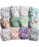 Littles and Bloomz FLP2-1203 Diaper Reusable Standard Popper 12 Diapers - Buy Online on SooperMarket.com